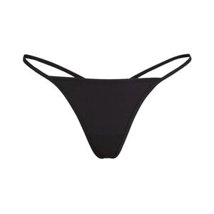 SKIMS Fits Everybody T-String Thong in Onyx